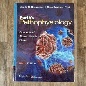 Porth's Pathophysiology by Grossman & Porth 2009 9th Ninth Edition Hardback Book